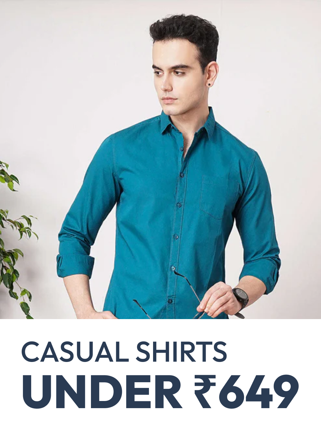 Casual Shirts Under ₹649