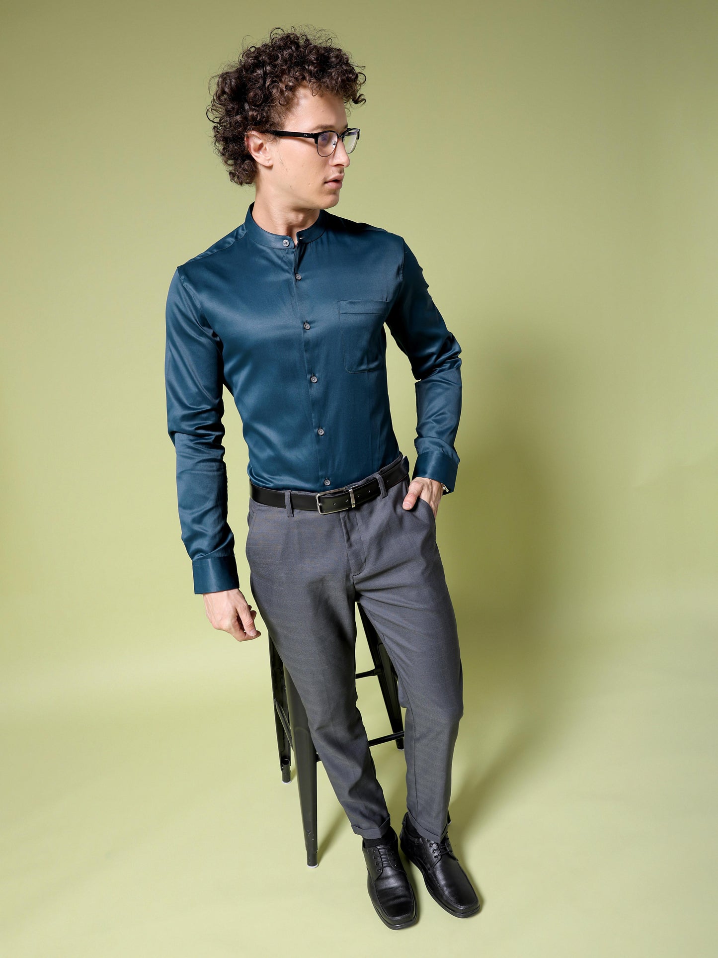 Men's Slim Fit Luxe Formal Shirt