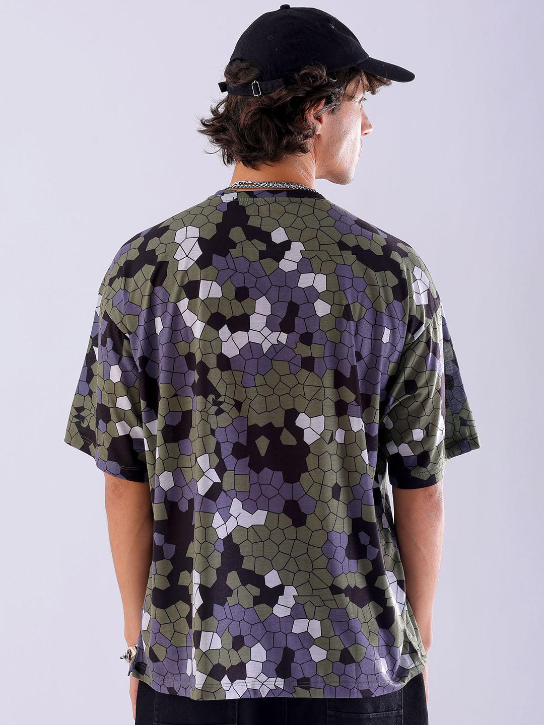 Men's Printed Oversized T-Shirt