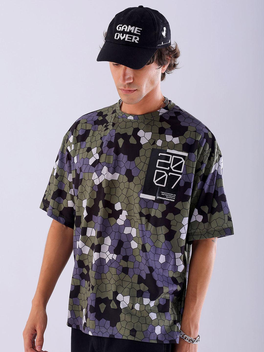 Men's Printed Oversized T-Shirt