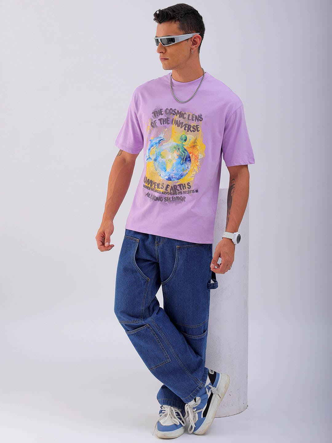 Men's Printed Oversized T-Shirt