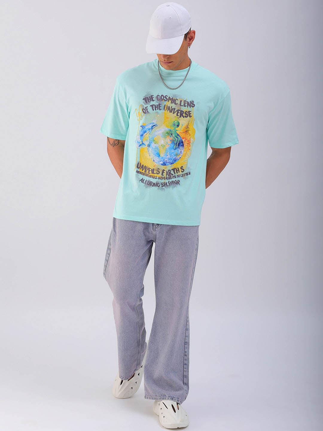 Men's Printed Oversized T-Shirt