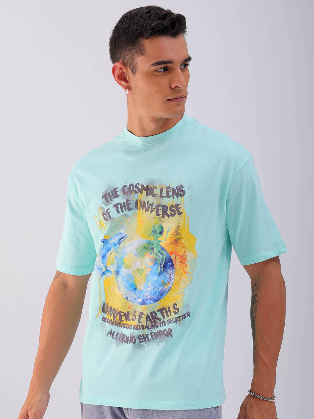 Men's Printed Oversized T-Shirt