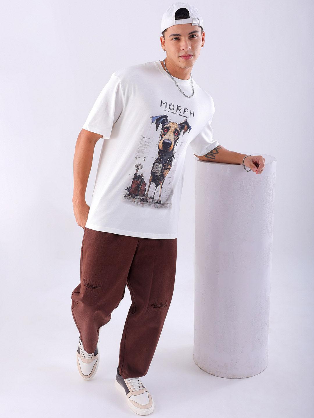 Men's Printed Oversized T-Shirt