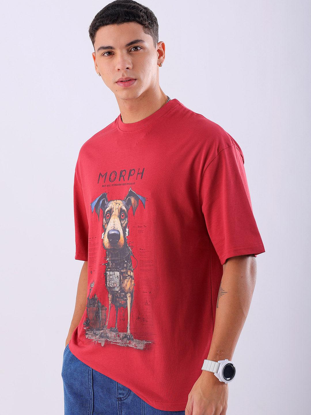 Men's Printed Oversized T-Shirt