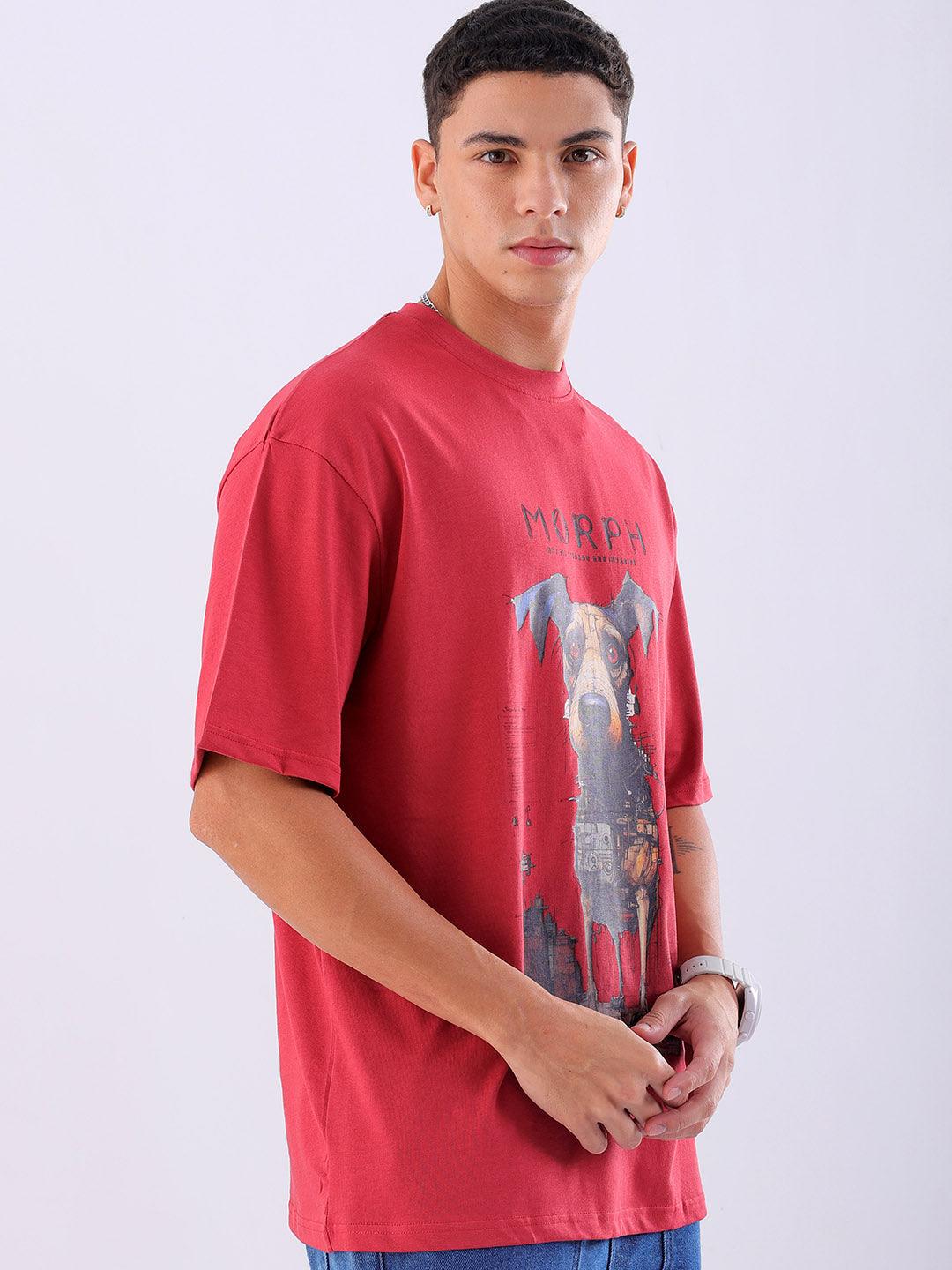 Men's Printed Oversized T-Shirt