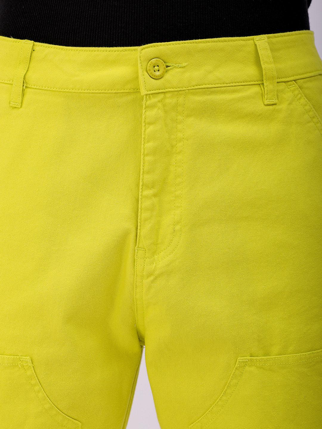 Men's Solid Relaxed Fit Carpenter Shorts