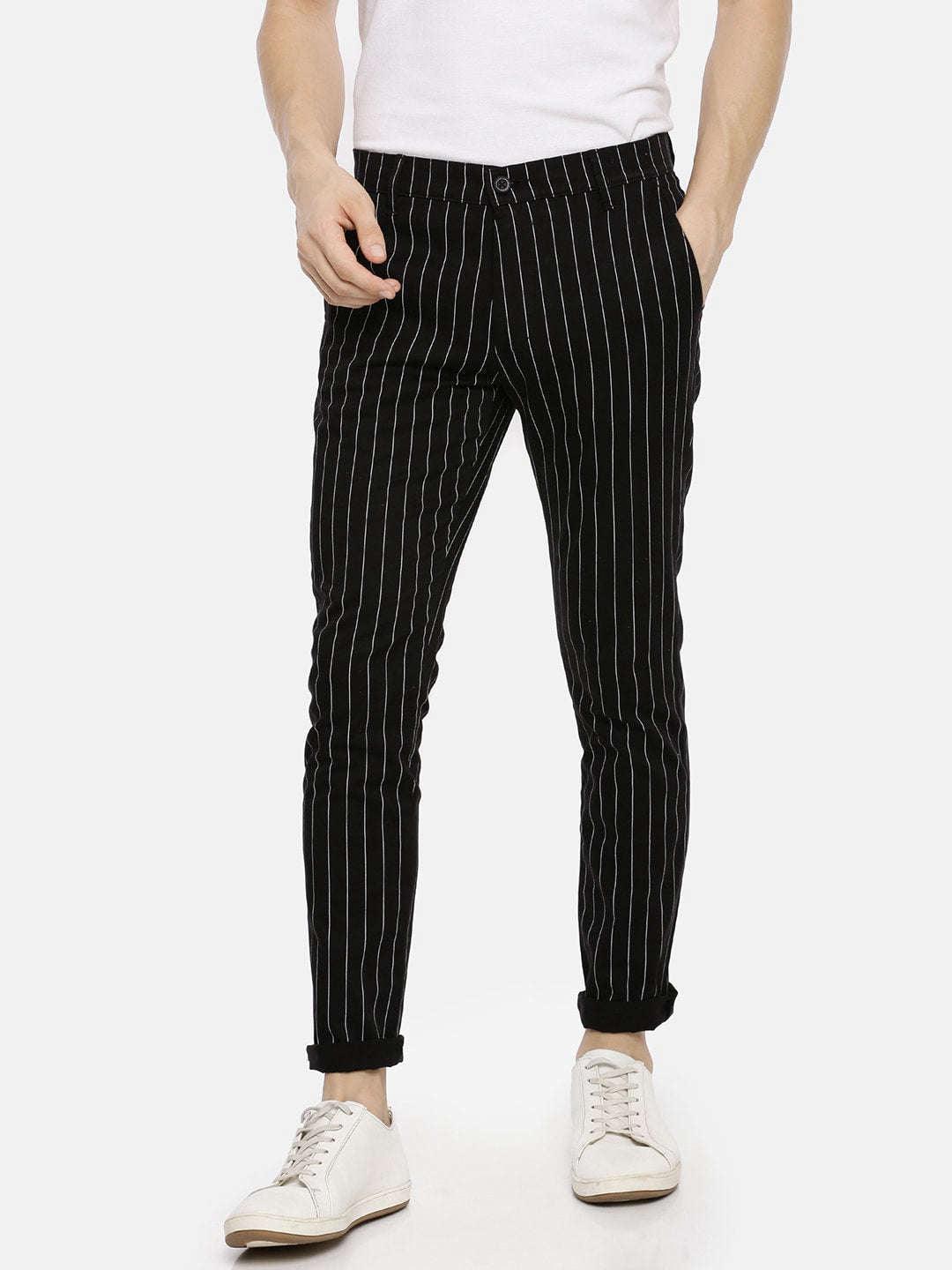 Men's Striped Chino