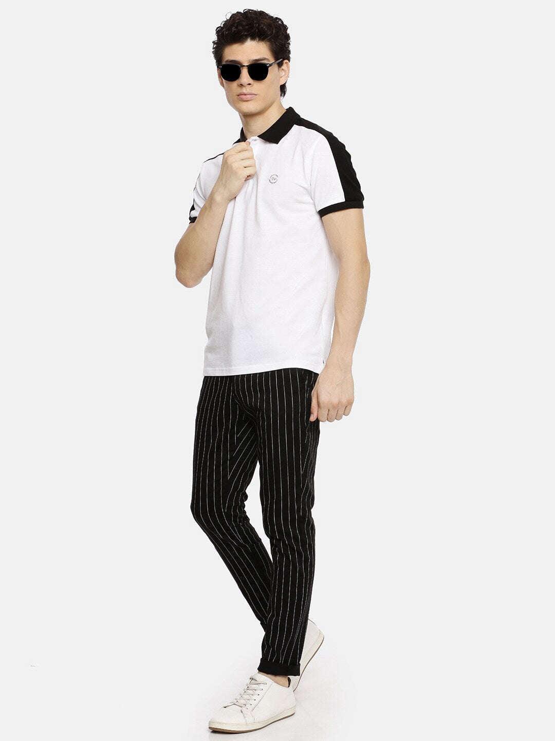 Men's Striped Chino