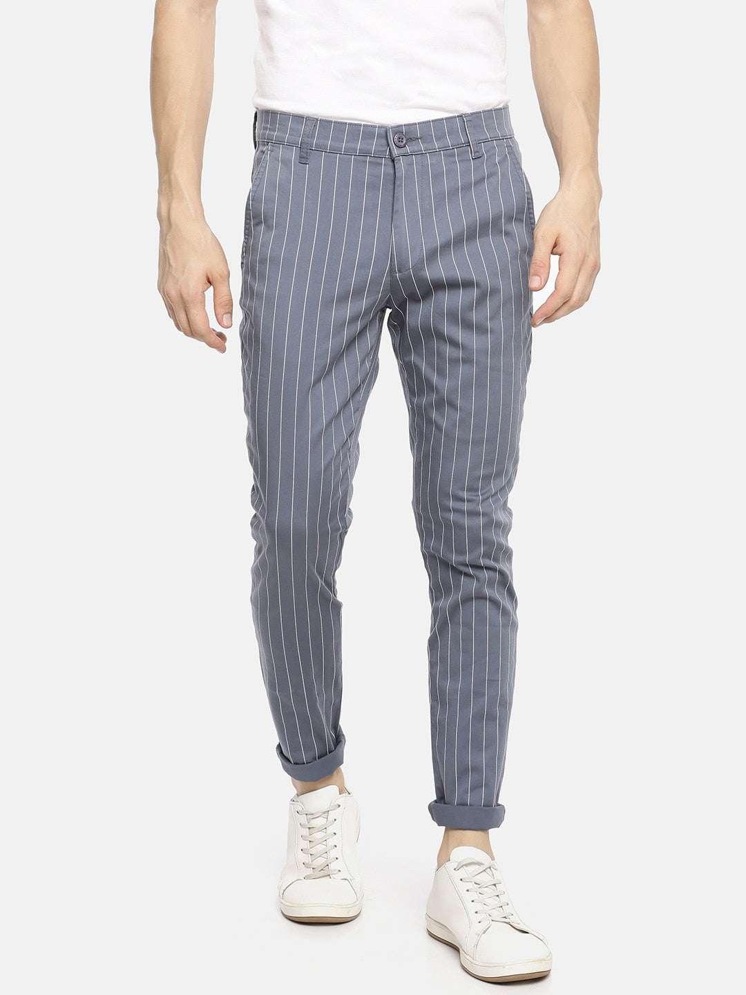 Men's Striped Chino