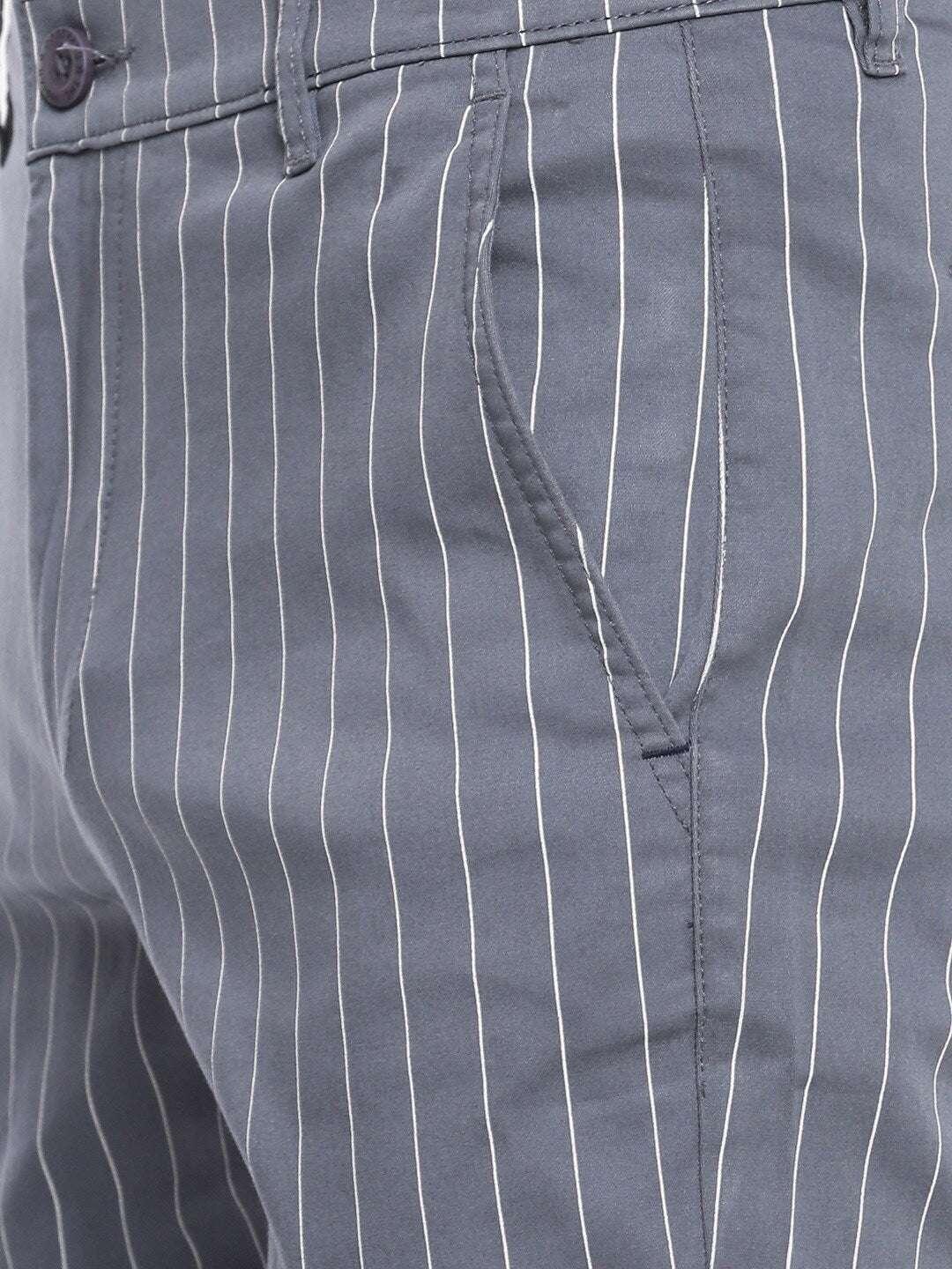 Men's Striped Chino