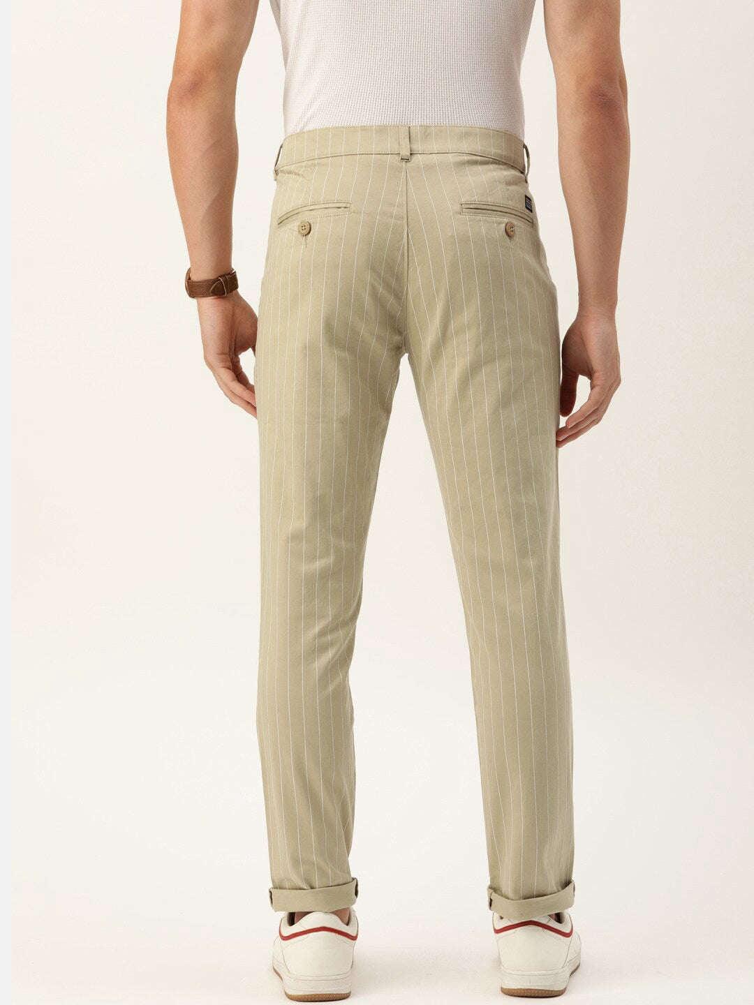 Men's Striped Chino