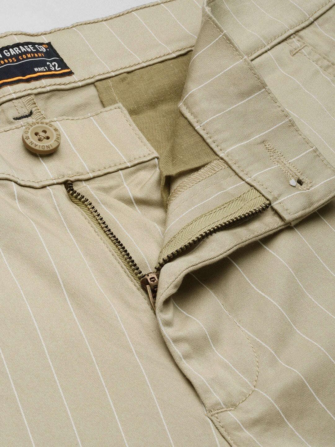 Men's Striped Chino