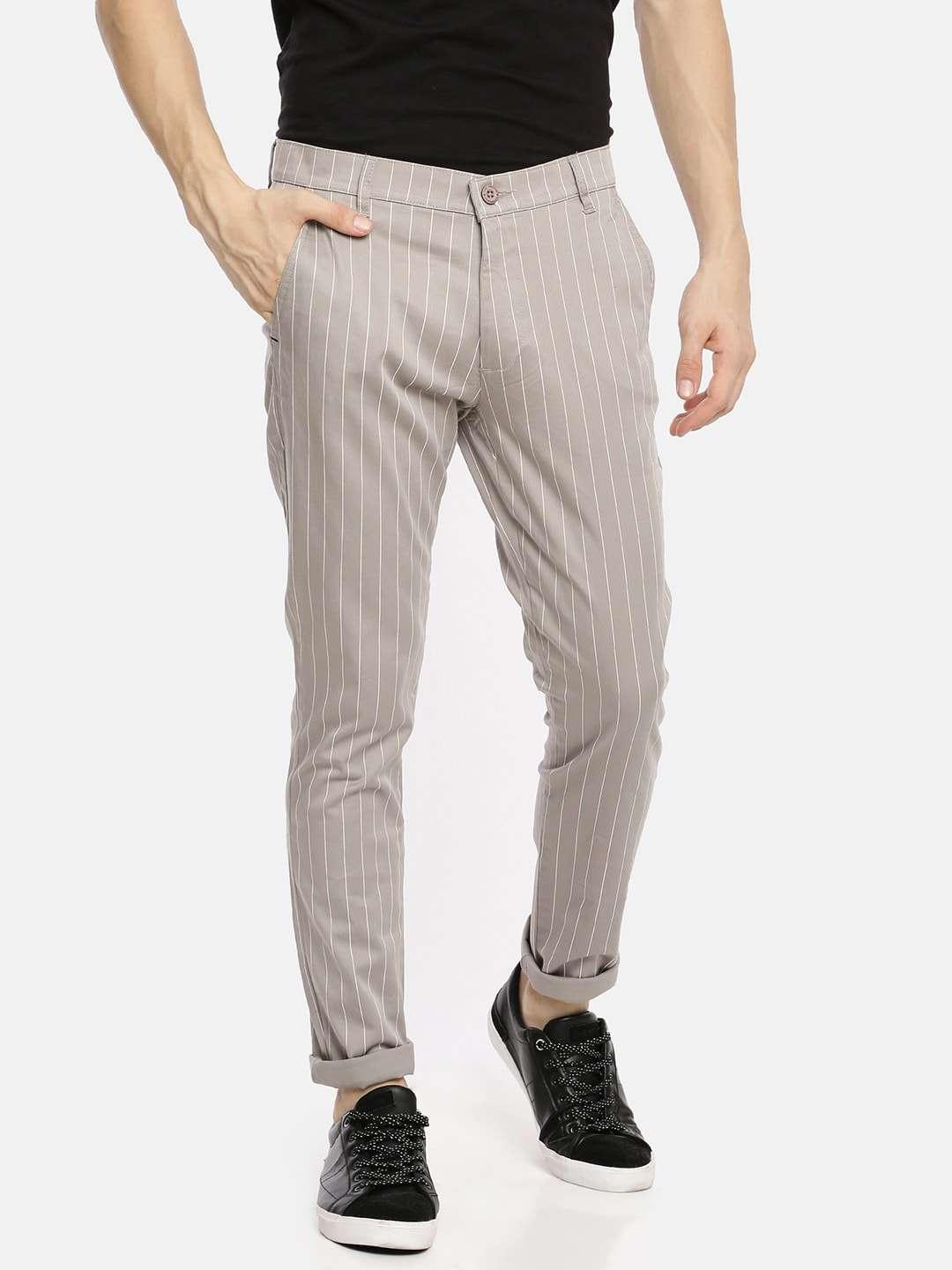 Men's Striped Chino