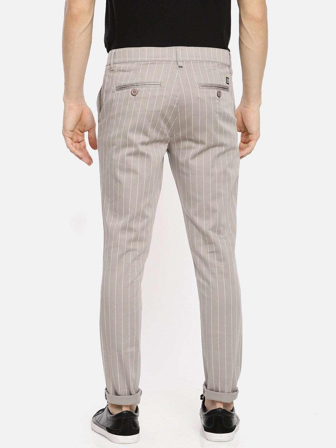 Men's Striped Chino