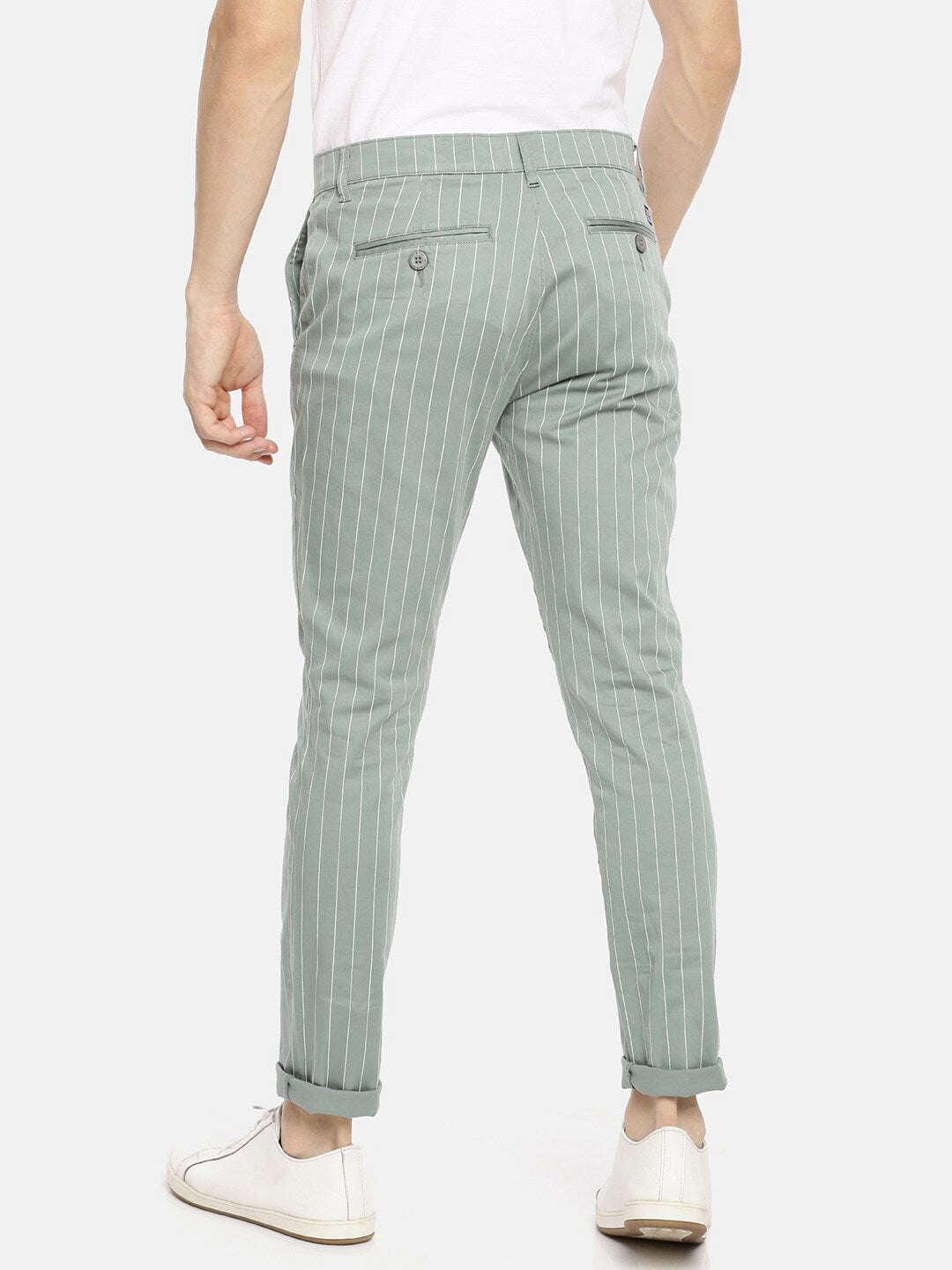 Men's Striped Chino