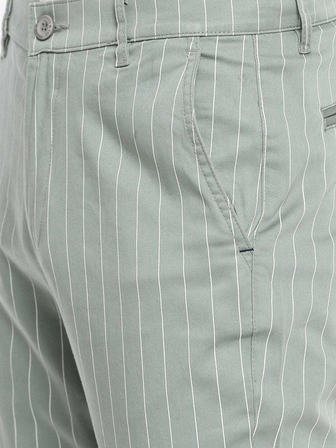 Men's Striped Chino