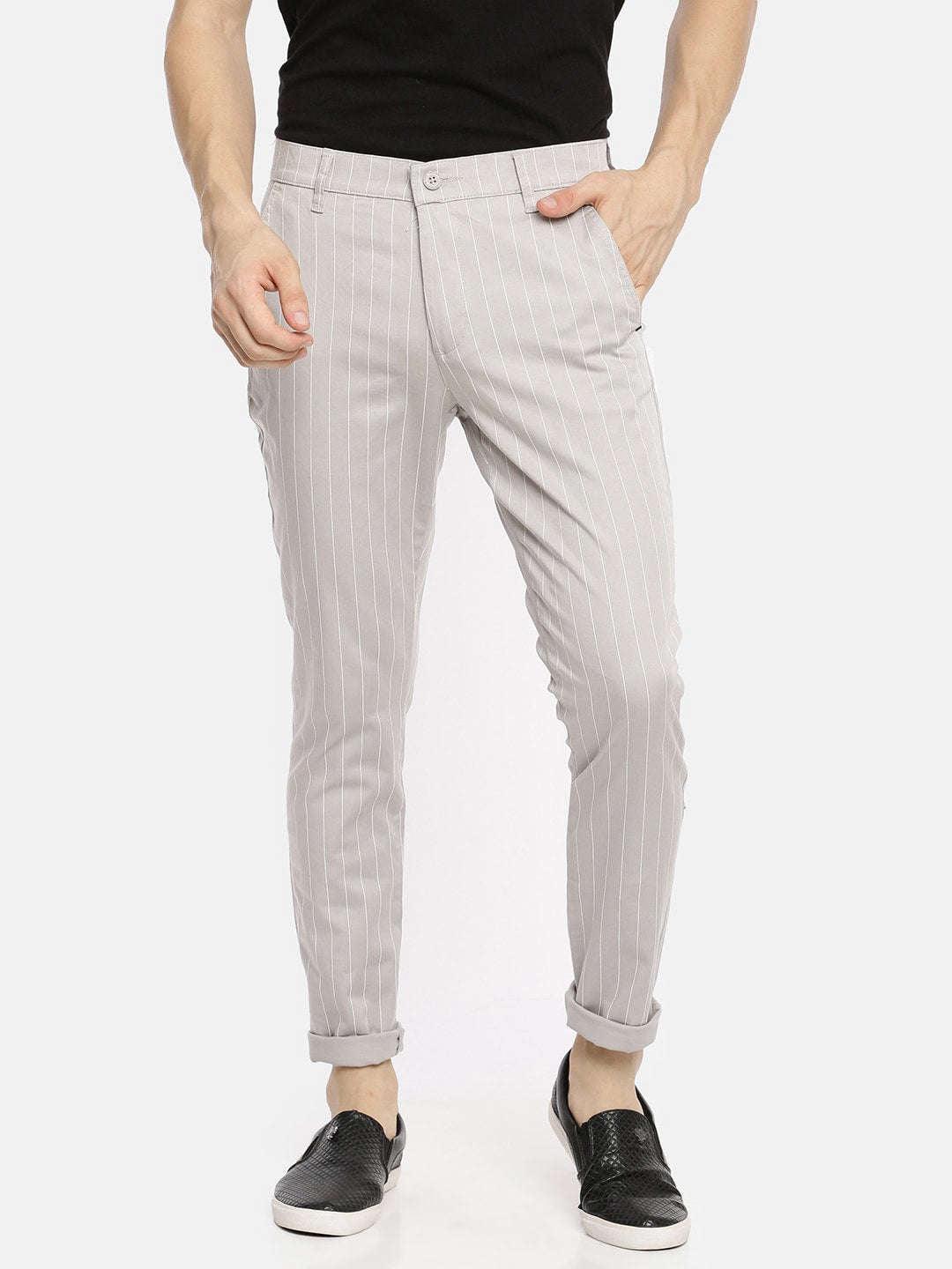 Men's Striped Chino