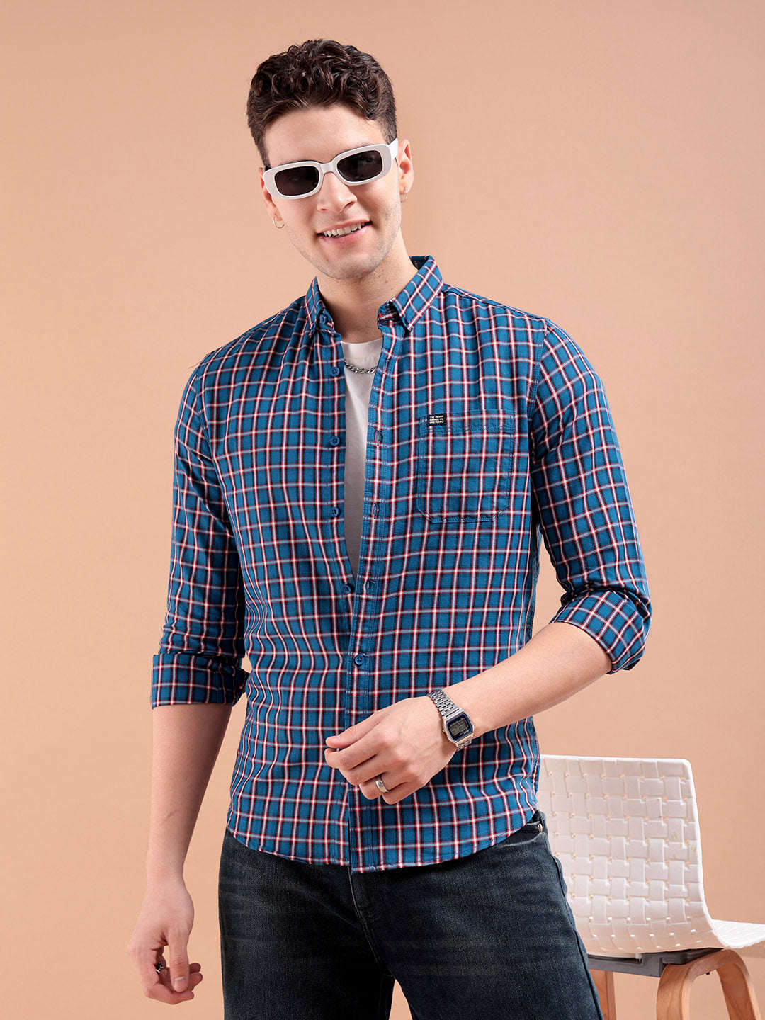 Men's Checked Shirt