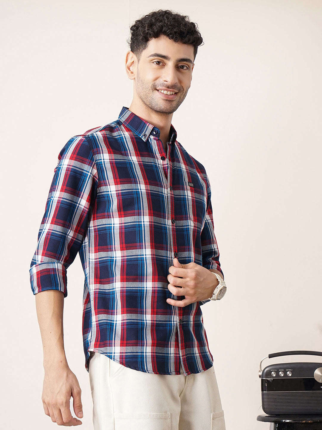 Men's Checked Shirt