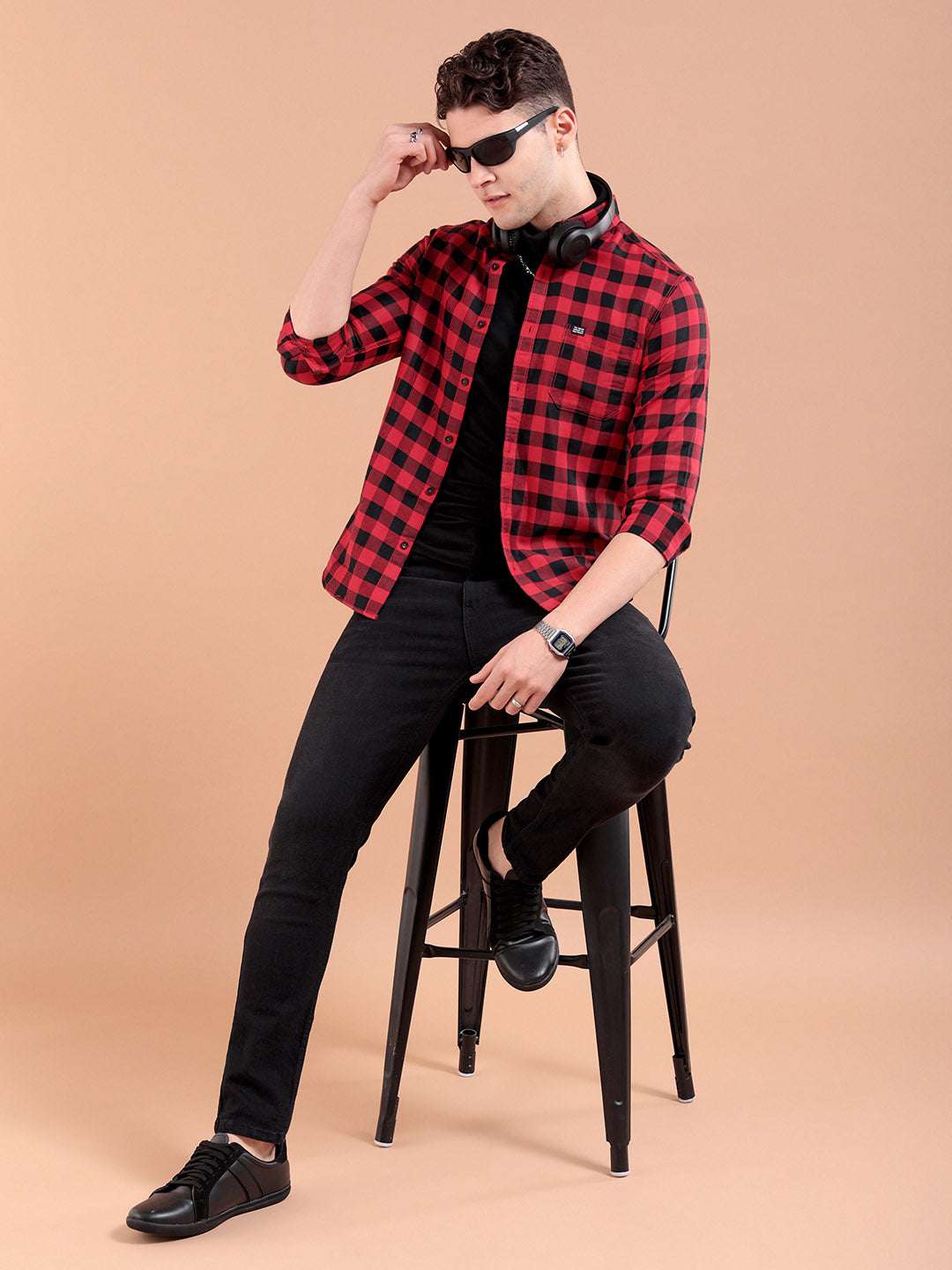 Men's Checked Shirt