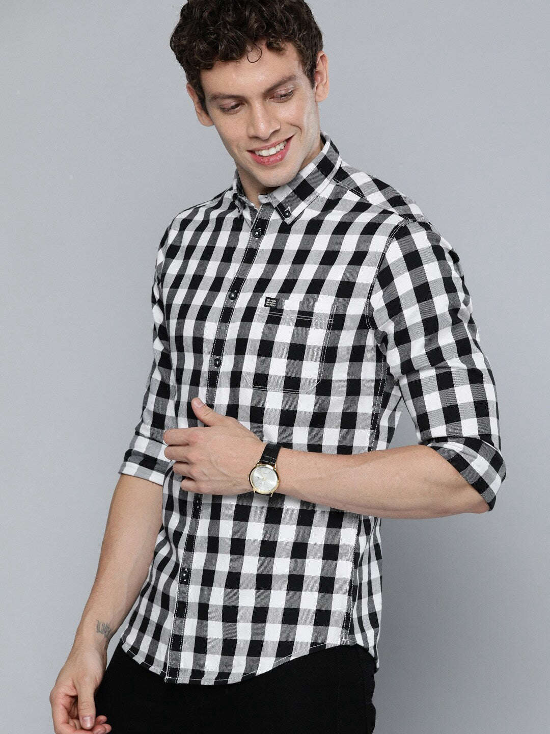 Men's Checked Shirt