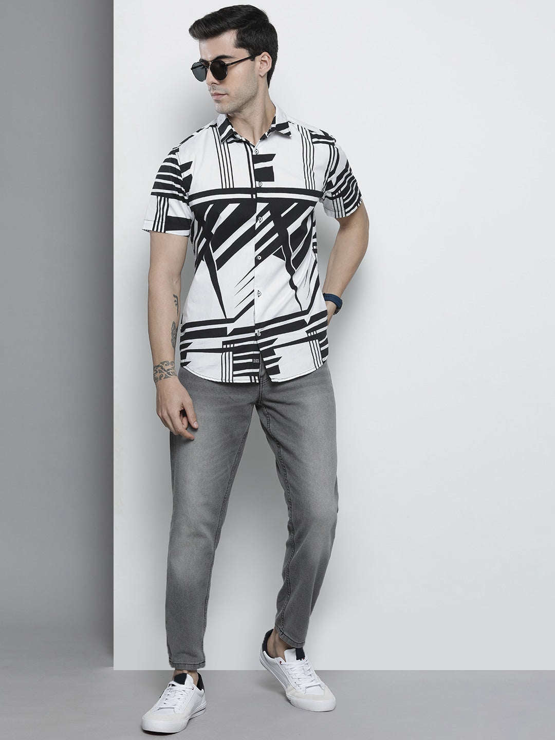 Men's Quirky Printed Shirt