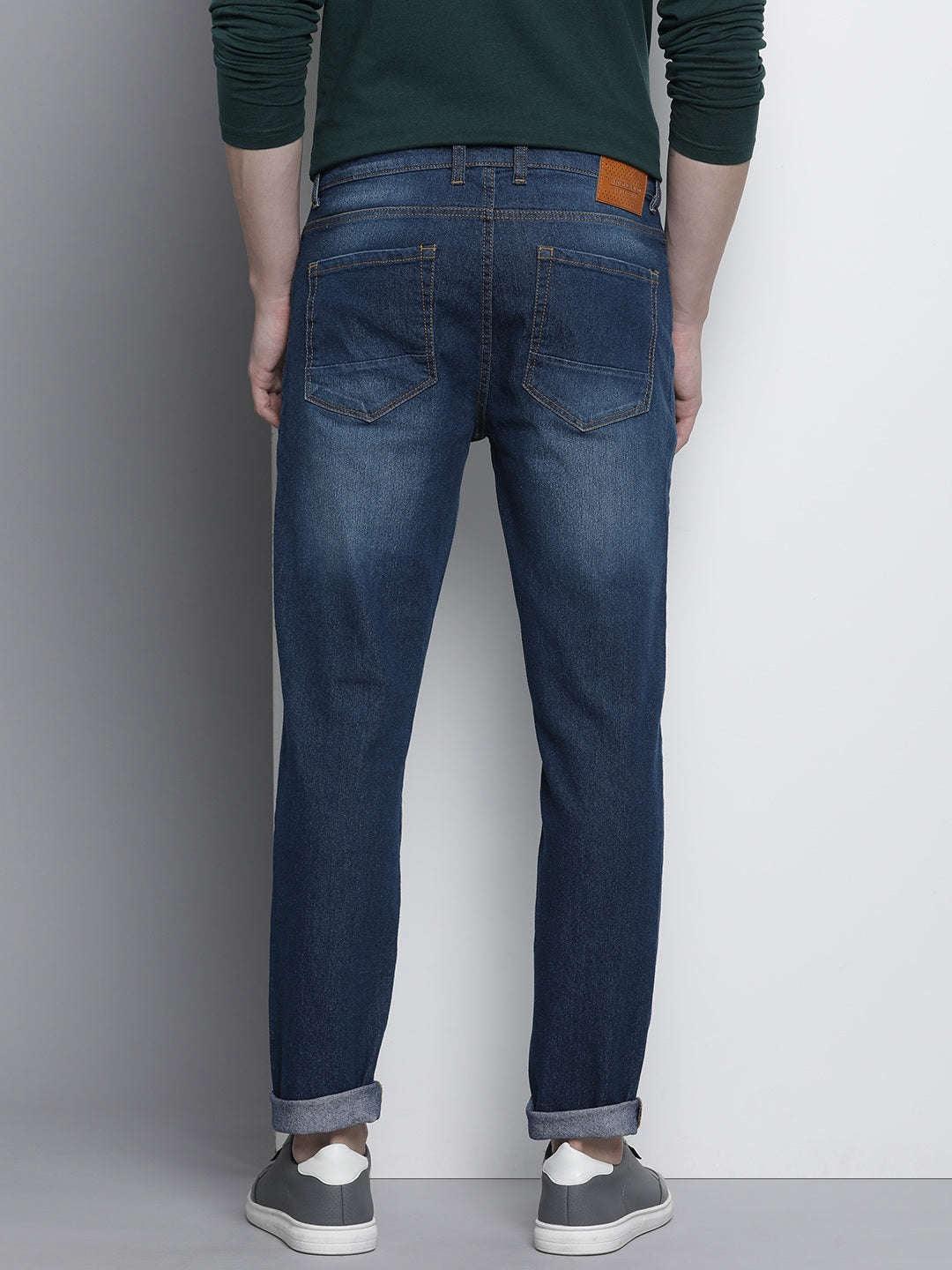 Men's Whisker Distressed Jeans