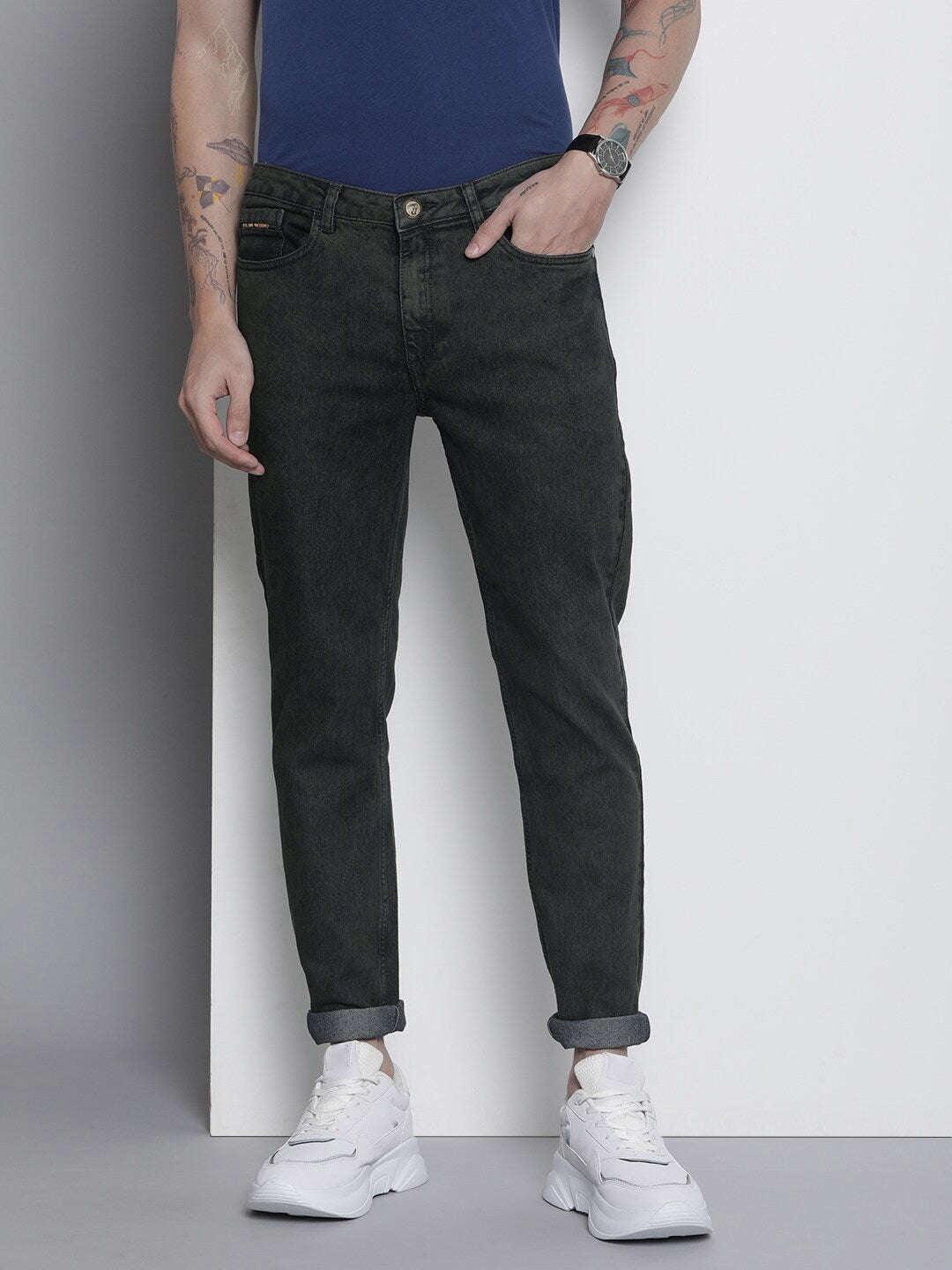 Men's Whisker Distressed Jeans