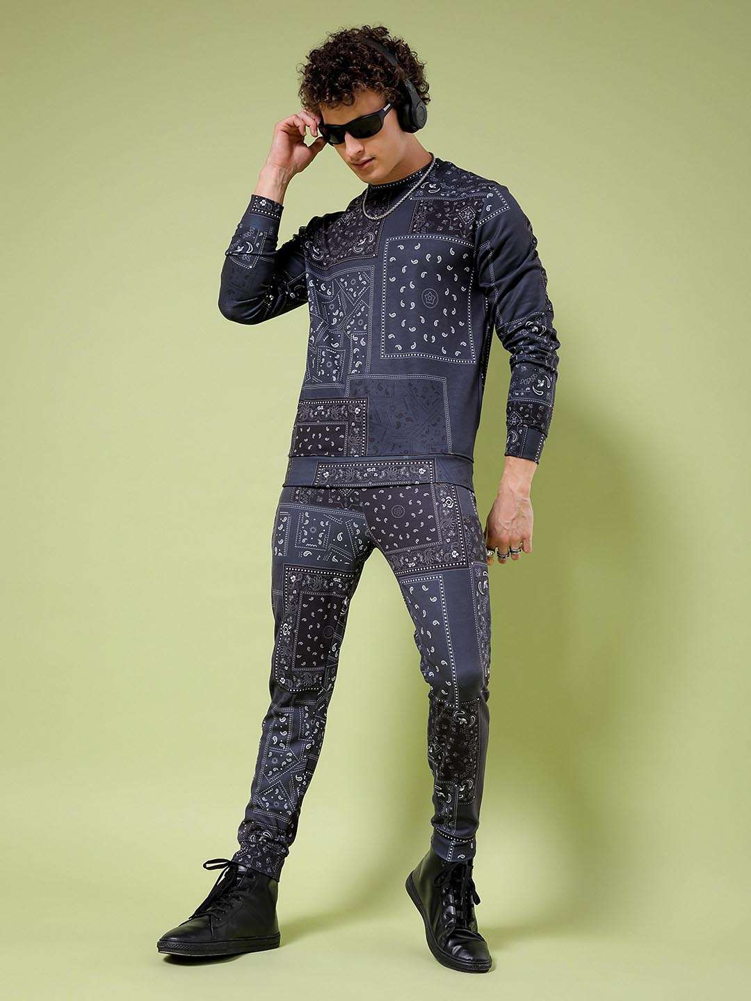 Men's Printed Co-Ords