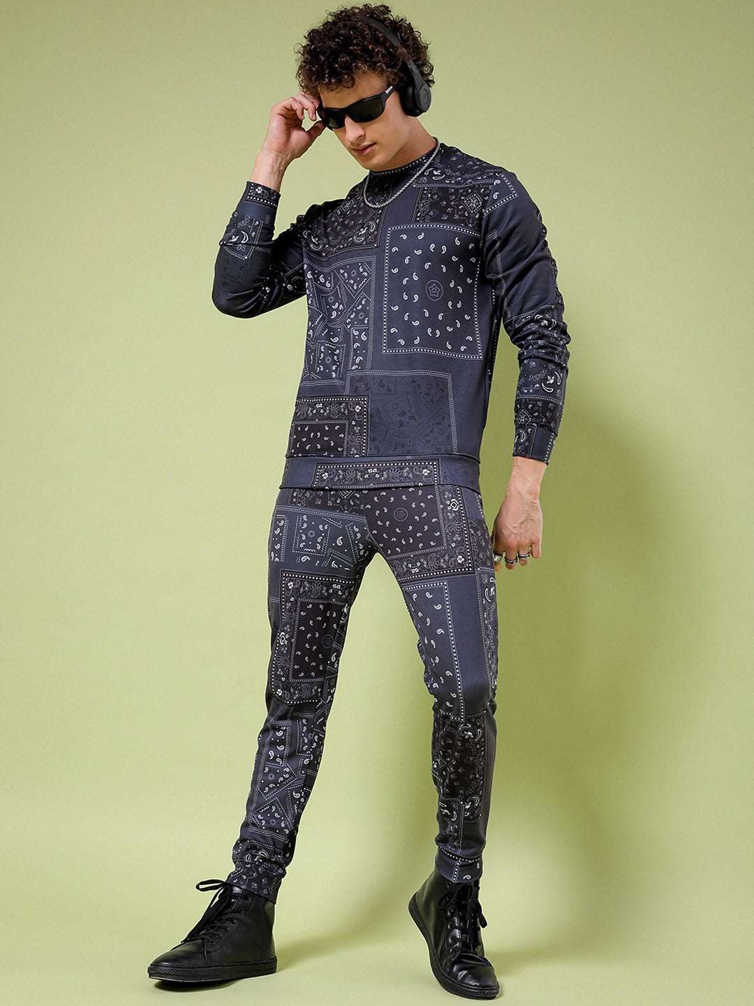 Men's Printed Co-Ords