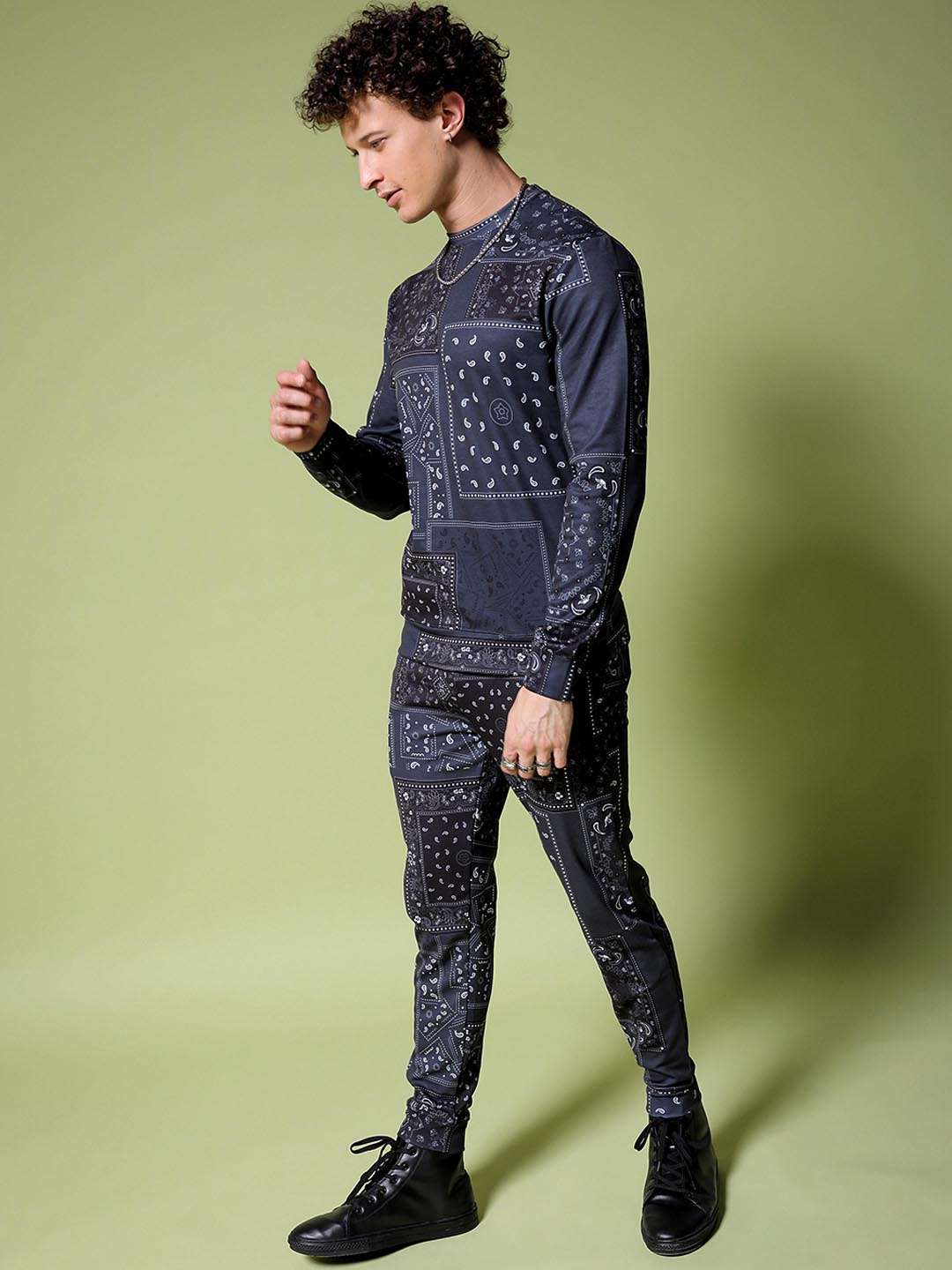 Men's Printed Co-Ords