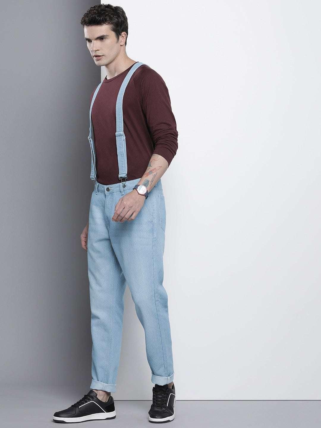 Men's Denim Dungaree Jeans