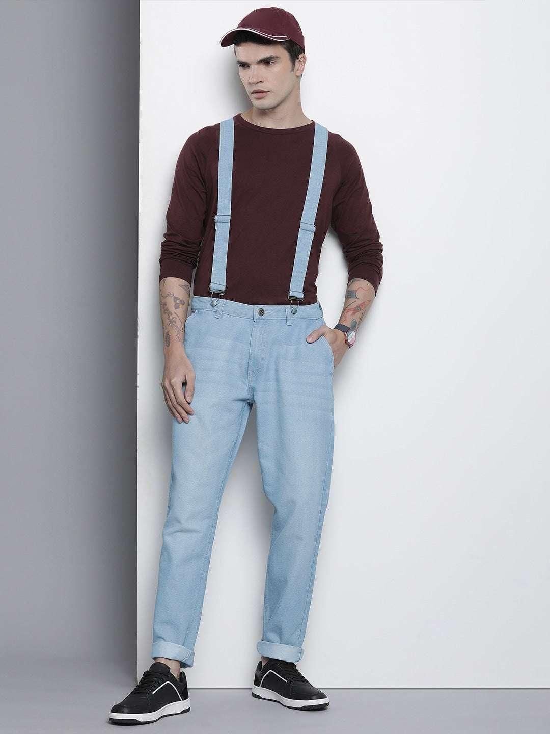 Men's Denim Dungaree Jeans