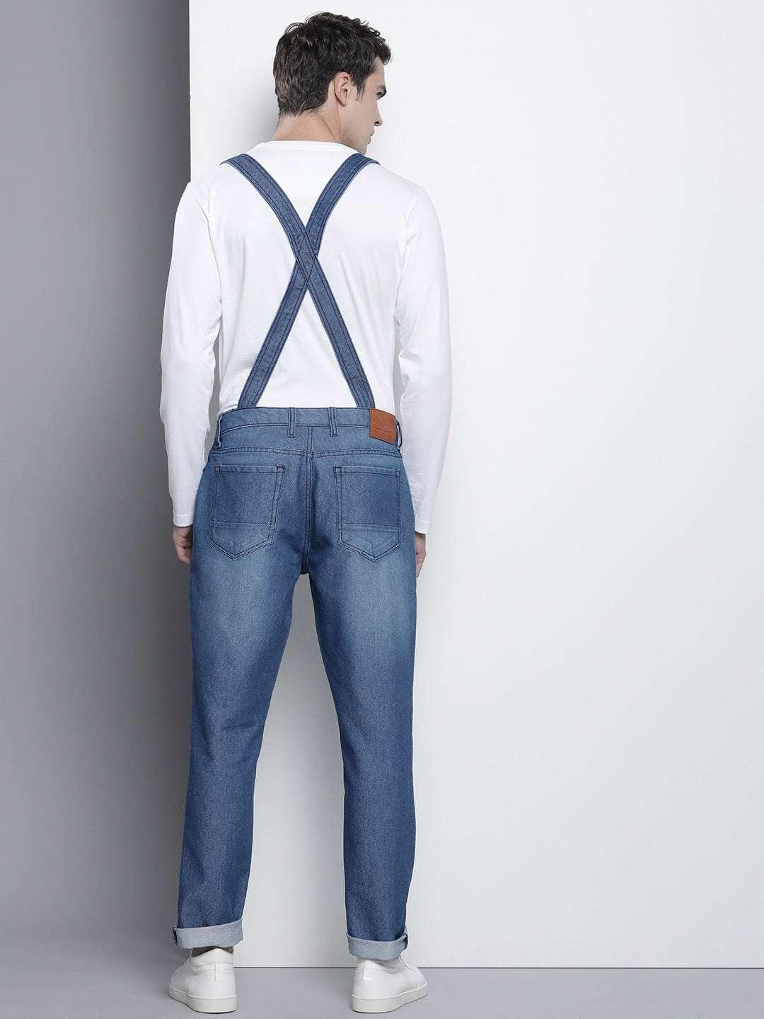 Men's Denim Dungaree Jeans