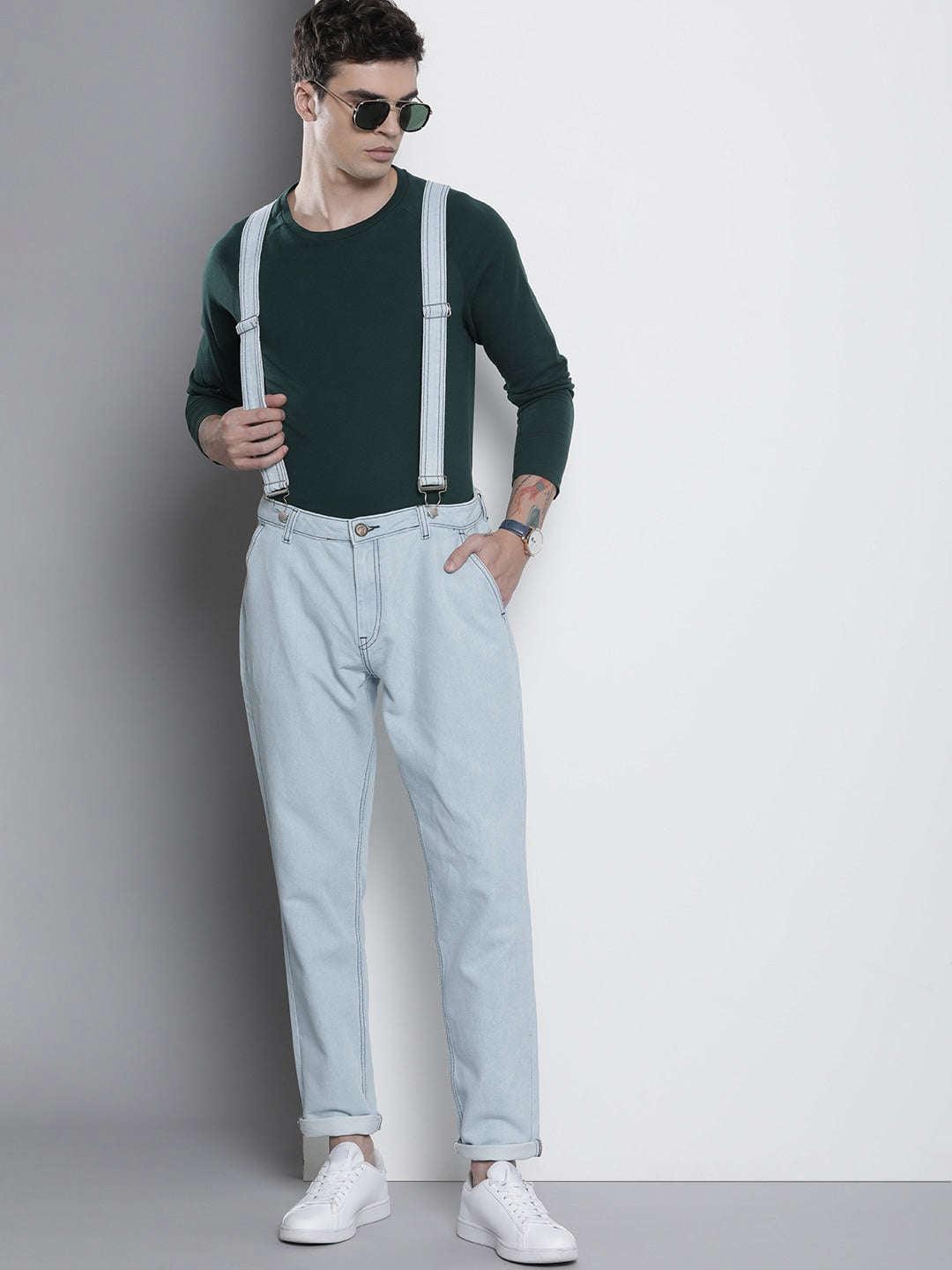 Men's Denim Dungaree Jeans