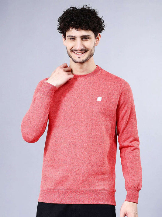 Men's Solid Regular Fit Sweatshirt