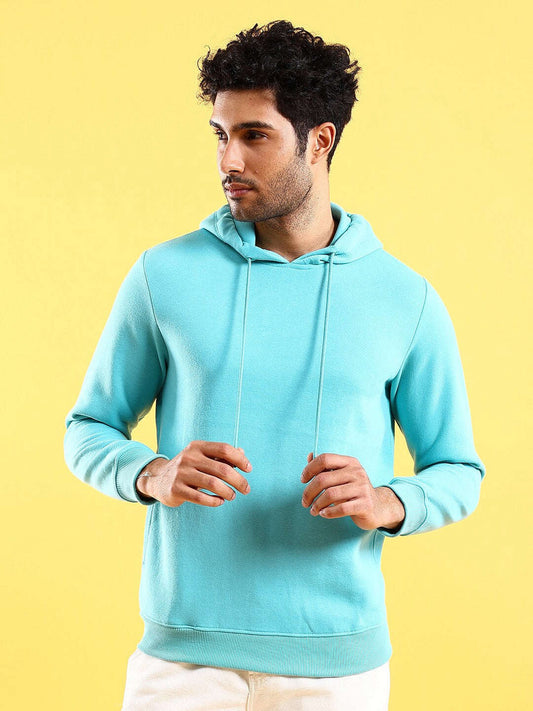 Men's Solid Regular Fit Sweatshirt