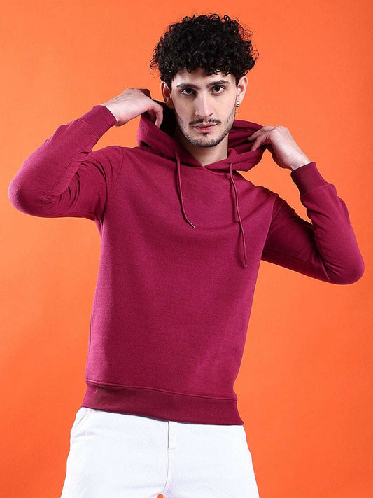 Men's Solid Regular Fit Sweatshirt