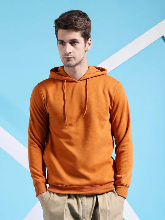 Men's Solid Regular Fit Sweatshirt