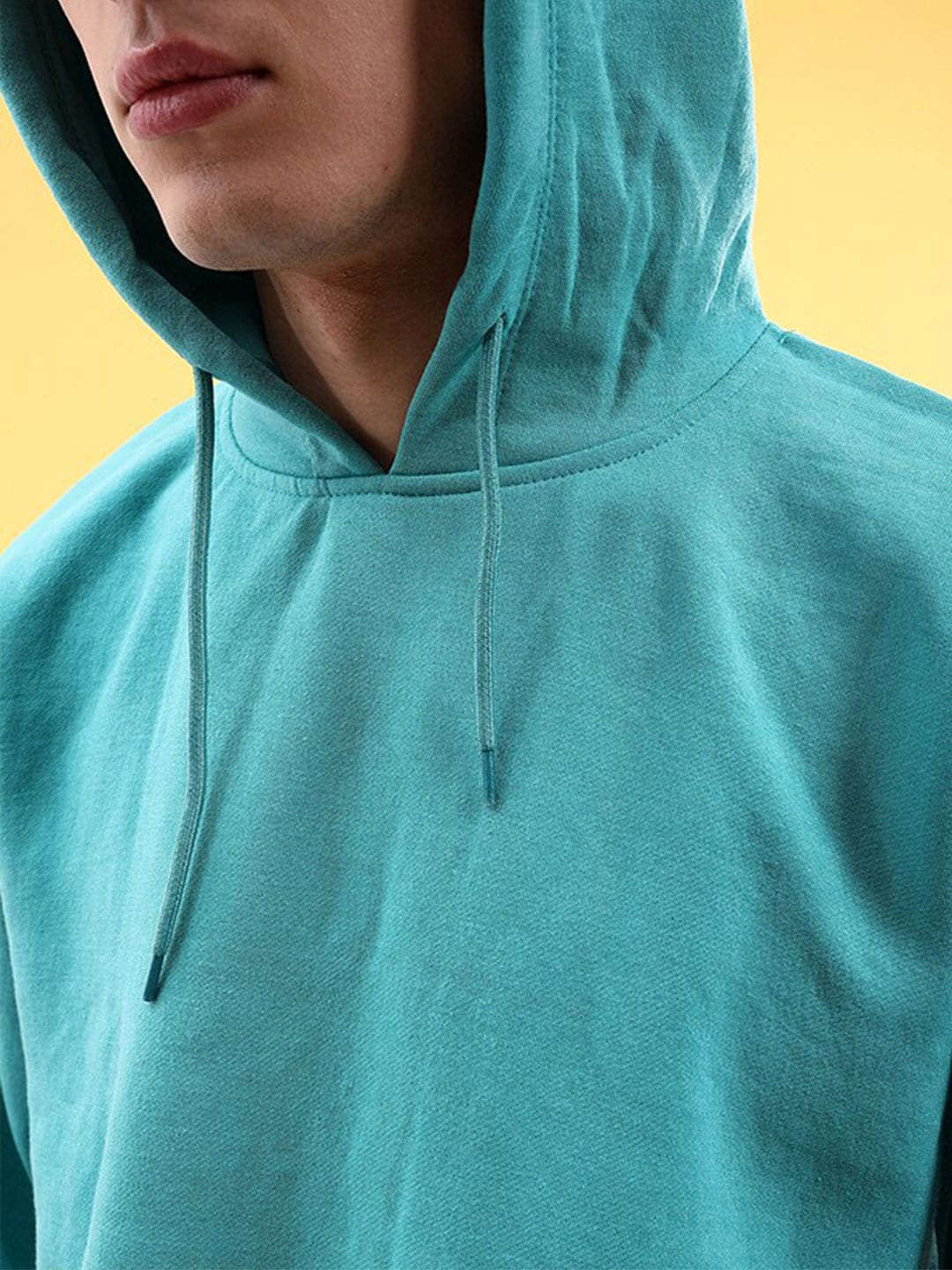 Men's Solid Oversized Sweatshirt