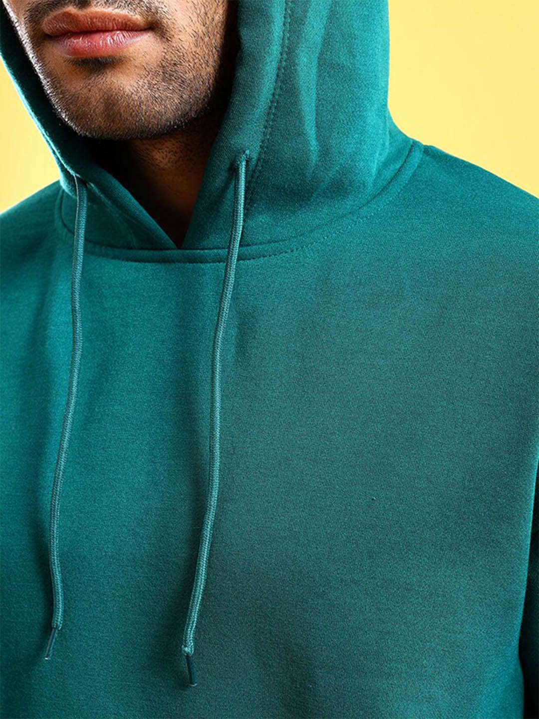 Men's Solid Oversized Sweatshirt