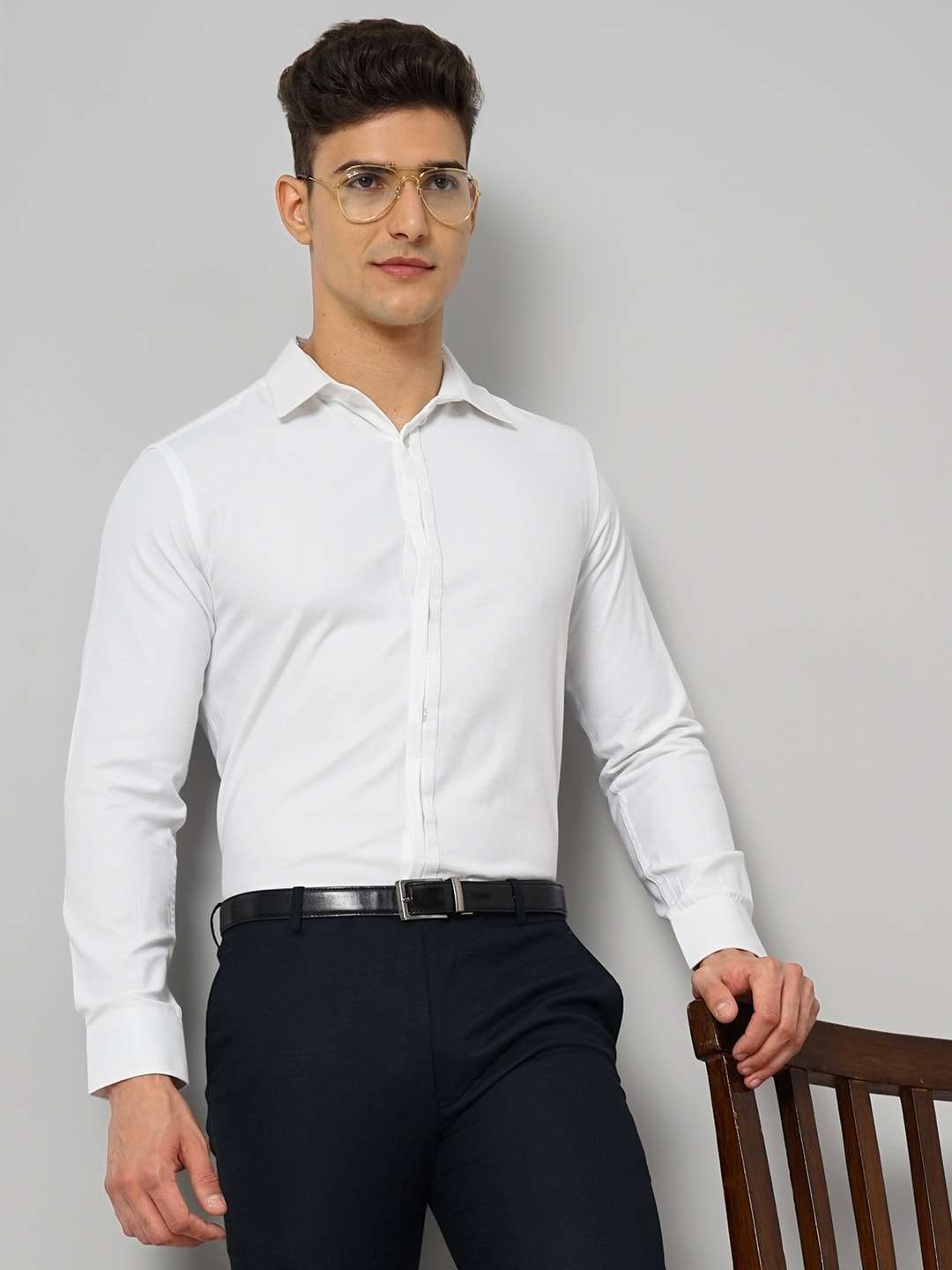 Men's Slim Fit Luxe Formal Shirt