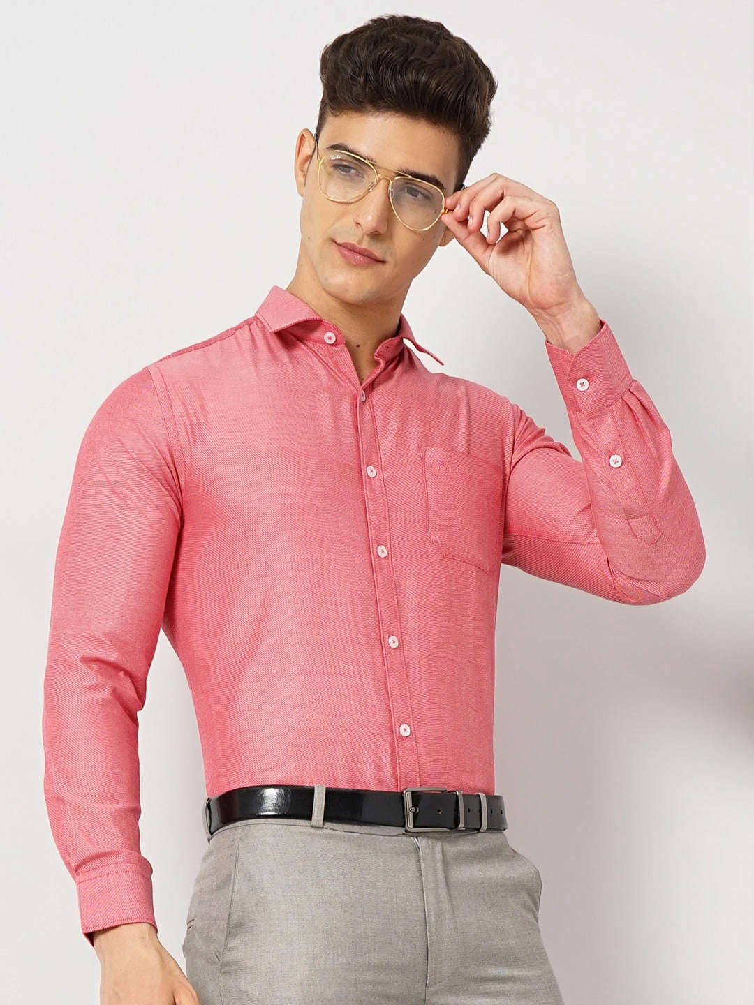 Men's Slim Fit Luxe Formal Shirt