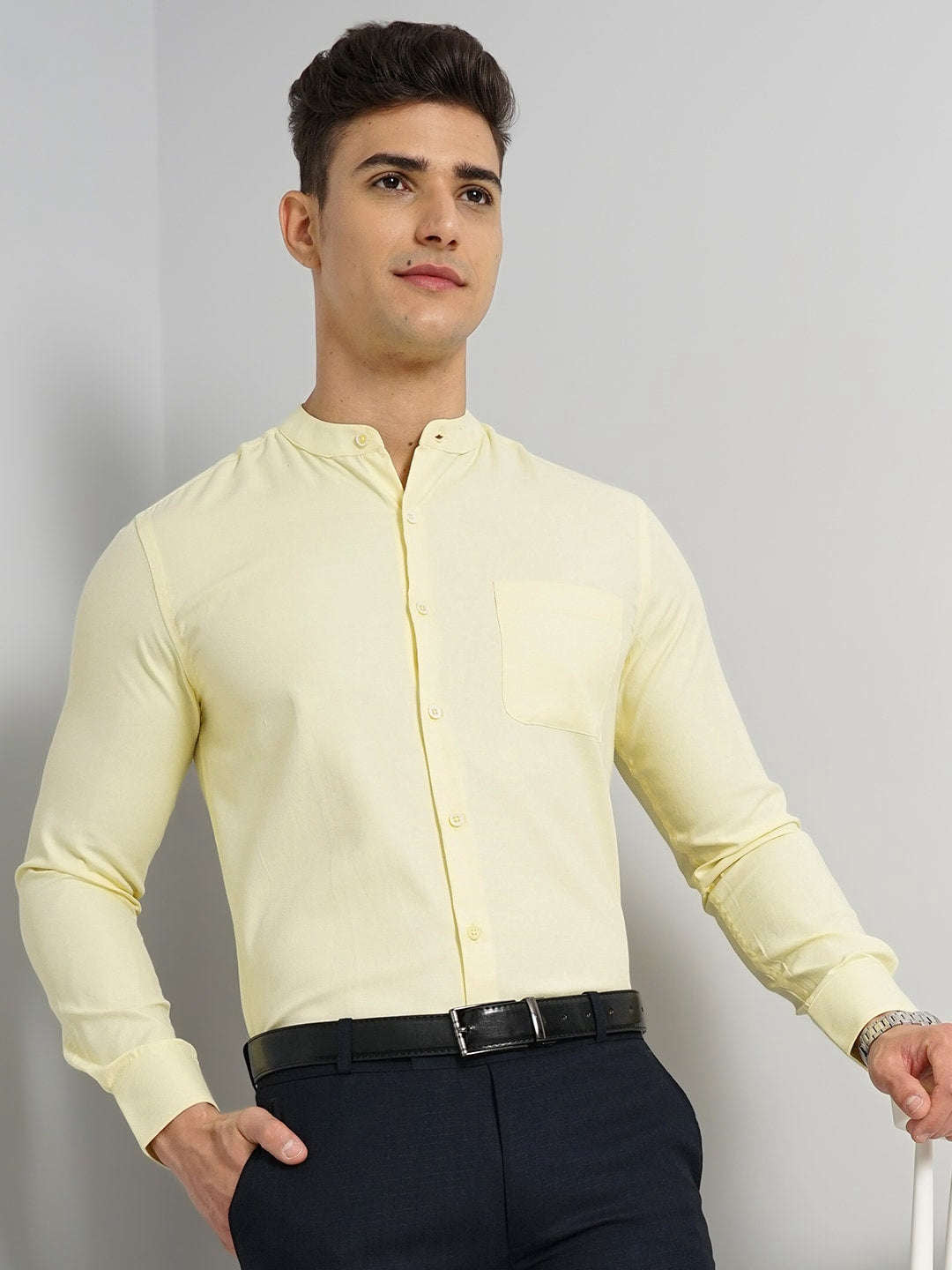 Men's Slim Fit Luxe Formal Shirt