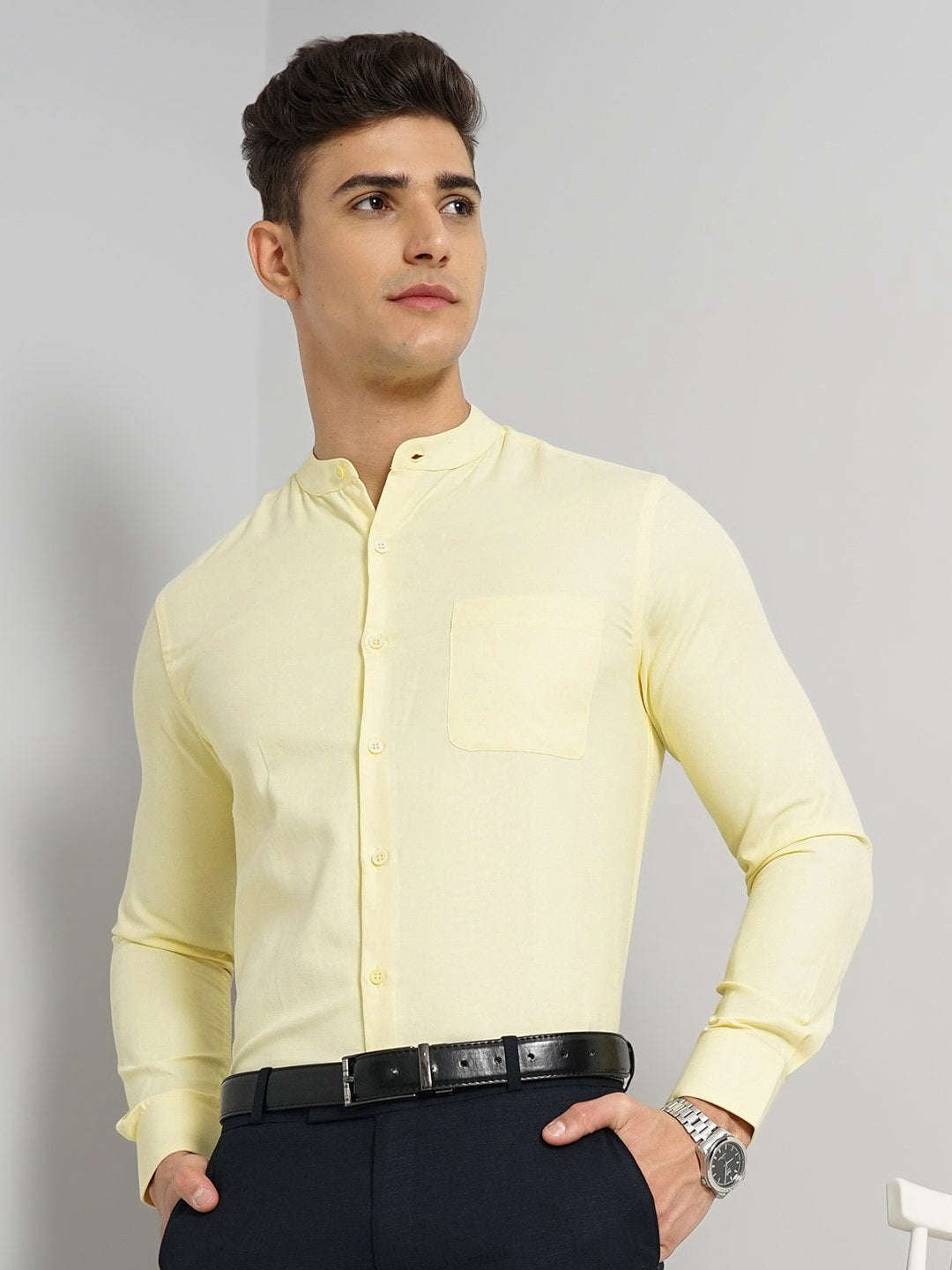 Men's Slim Fit Luxe Formal Shirt