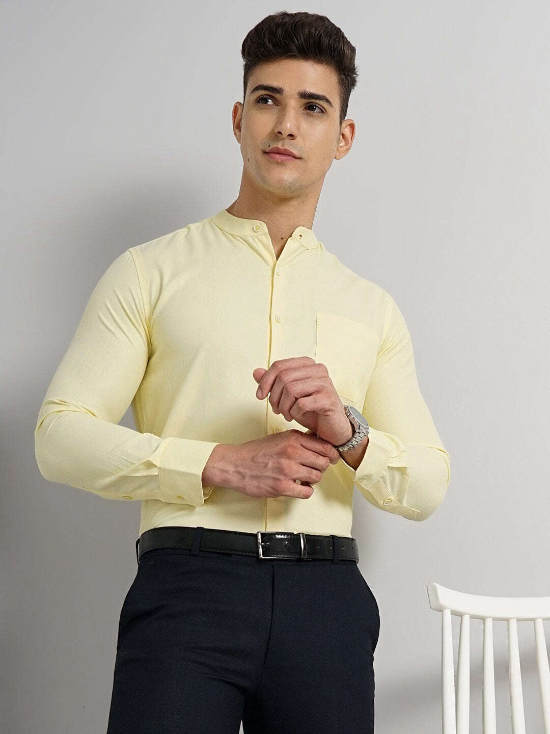 Men's Slim Fit Luxe Formal Shirt