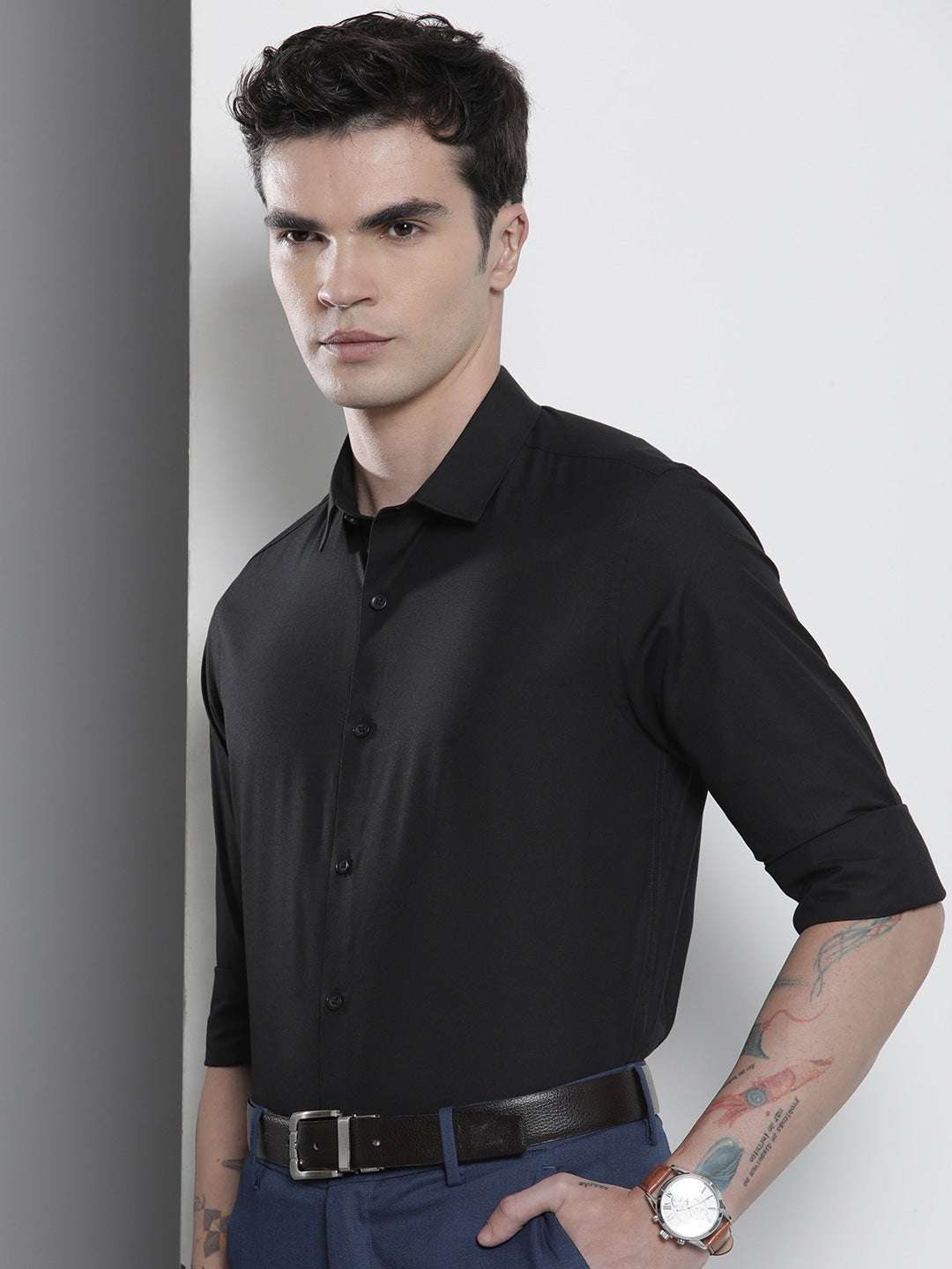 Men's Slim Fit Luxe Formal Shirt