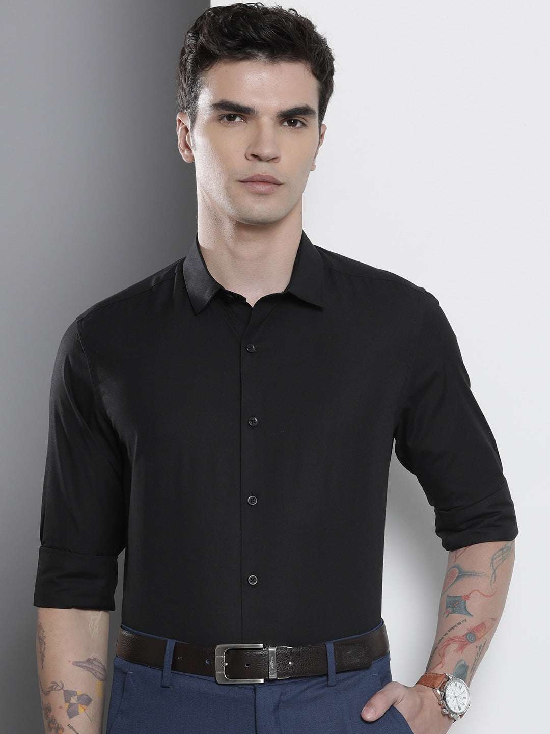 Men's Slim Fit Luxe Formal Shirt