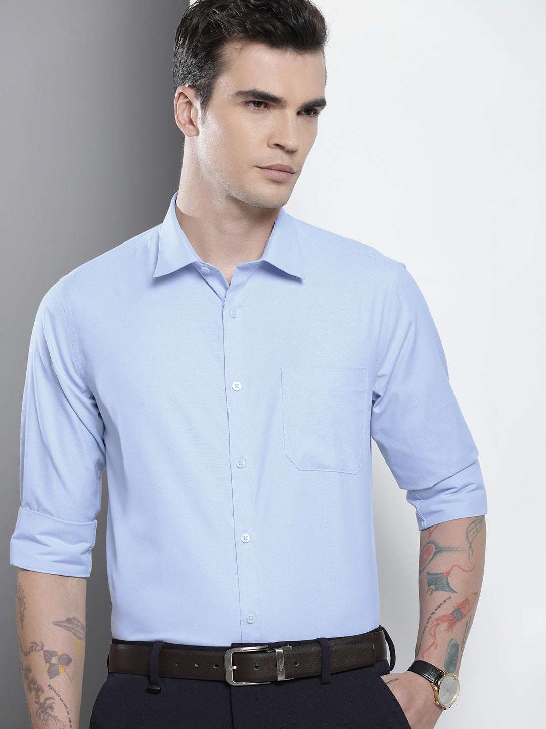 Men's Slim Fit Luxe Formal Shirt